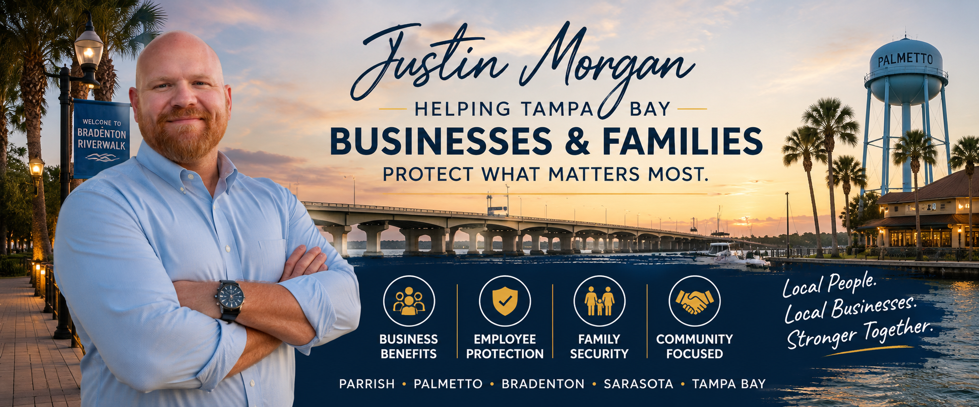 Justin Morgan helping Tampa Bay businesses and families protect what matters most